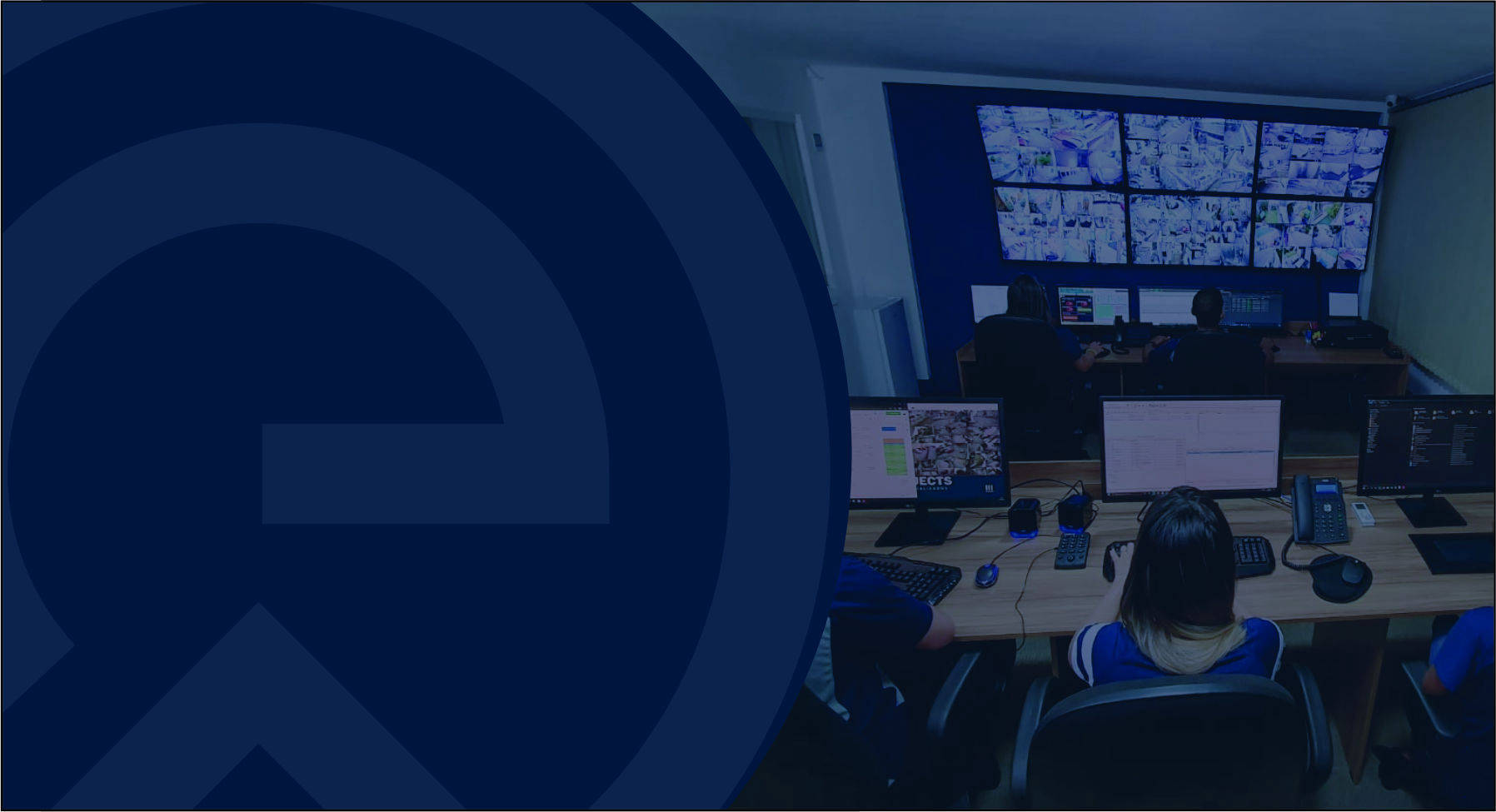 Central de monitoramento da WeProjects em operação